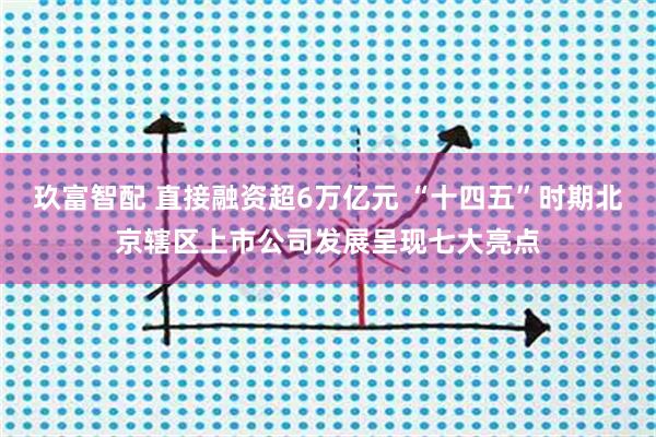 玖富智配 直接融资超6万亿元 “十四五”时期北京辖区上市公司发展呈现七大亮点